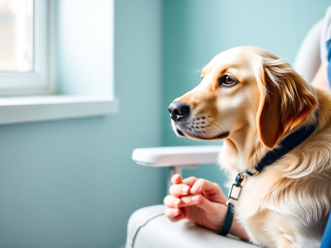 Our therapy dog in training